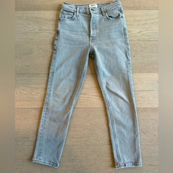 AGOLDE Nico high rise slim fit -wash gray size 26 - Picture 1 of 9
